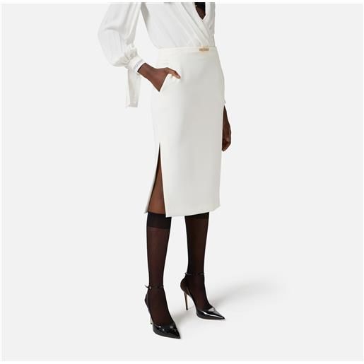 Elisabetta Franchi gonna donna avorio