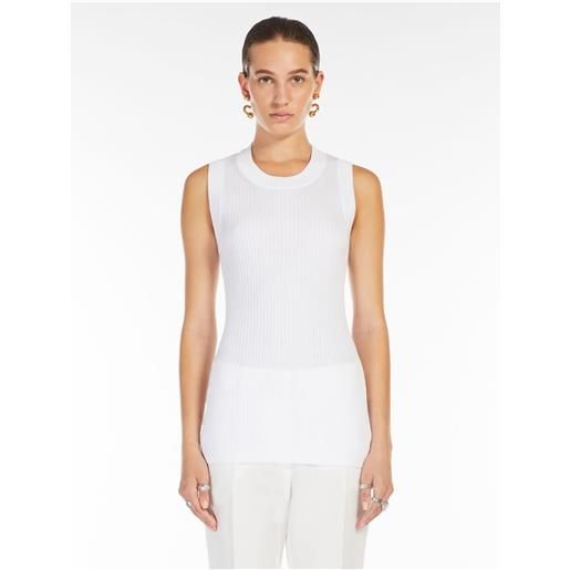 Sportmax Code canotta donna bianco