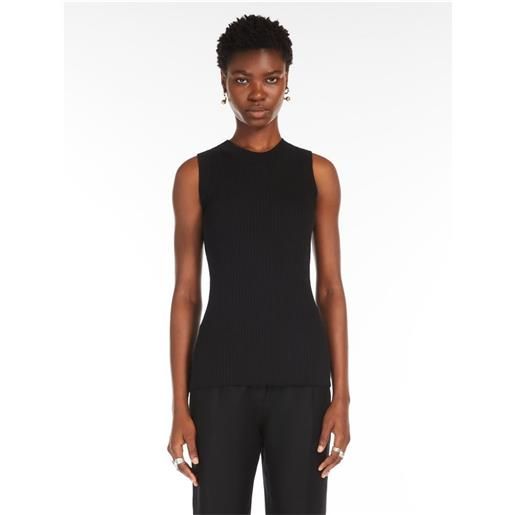 Sportmax Code canotta donna nero