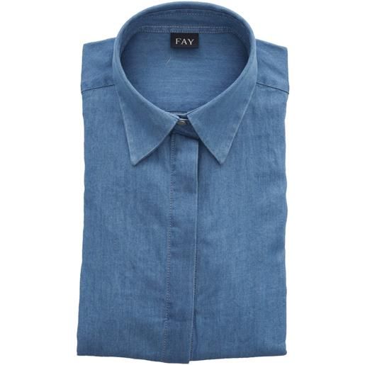 Fay camicia slim basic