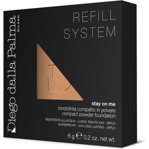 Diego dalla Palma stay on me refill - fondotinta compatto in polvere 6 g
