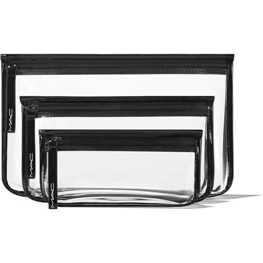 MAC clearly m-a-c / trio - trousse