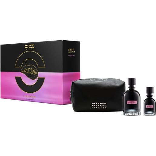ONCE PERFUME cofanetto lipsens