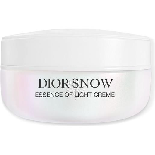 DIOR dior snow essence of light creme - crema idratante schiarente per viso e collo 50 ml