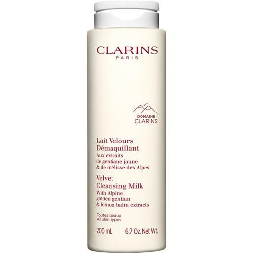 Clarins lait velours démaquillant - latte detergente delicato 200 ml