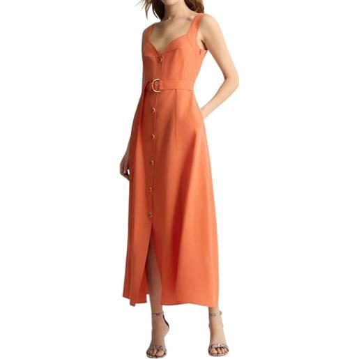 LIU JO - abito terracotta chambray