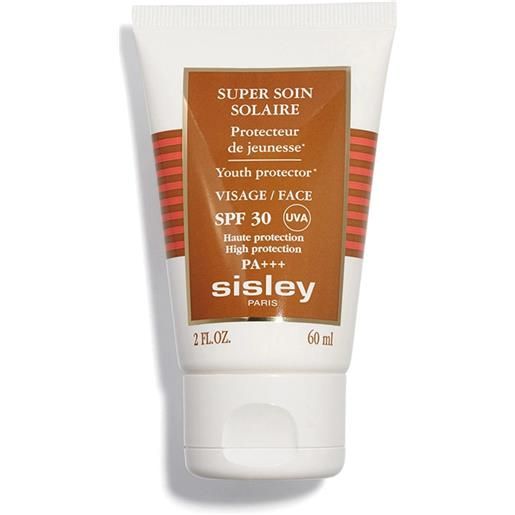 Sisley super soin solaire visage spf30 protezione solare viso anti-età crema