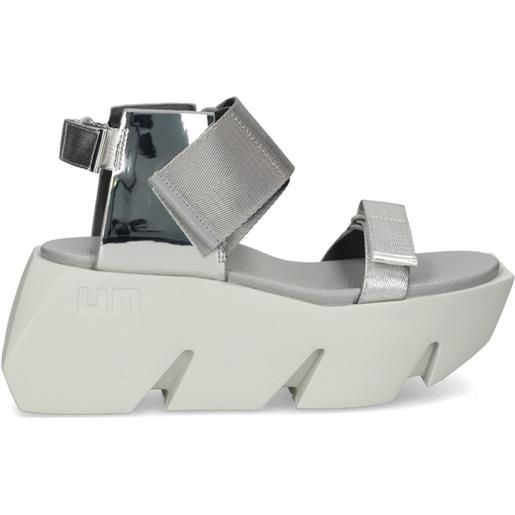 United Nude sandali bull run 85mm - grigio