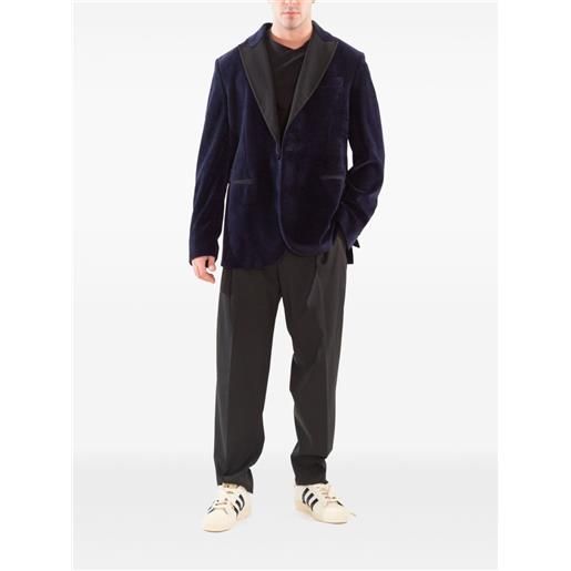 Circolo 1901 blazer in velluto - blu