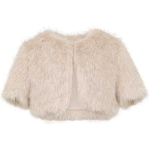 Unreal Fur giacca wings - toni neutri