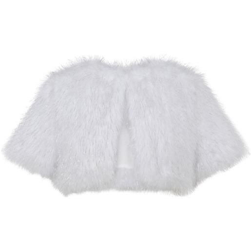 Unreal Fur bolero wings - bianco