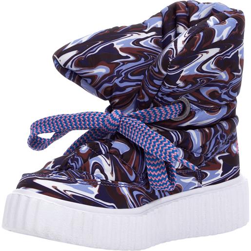 FREDDY puff boot stampa fantasia con imbottitura i fld scarpa tempo libero donna