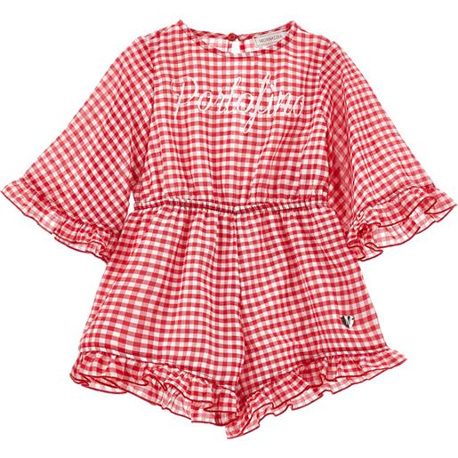 Monnalisa tuta mussola vichy