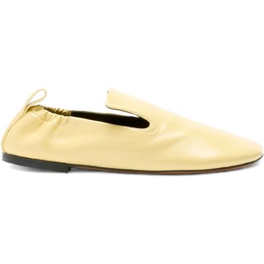 Proenza Schouler mocassini con ruches - giallo