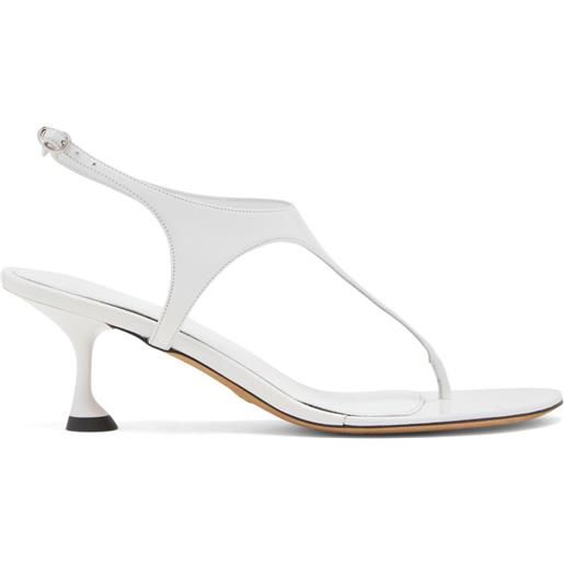 Proenza Schouler sandali tee thong 60mm - bianco