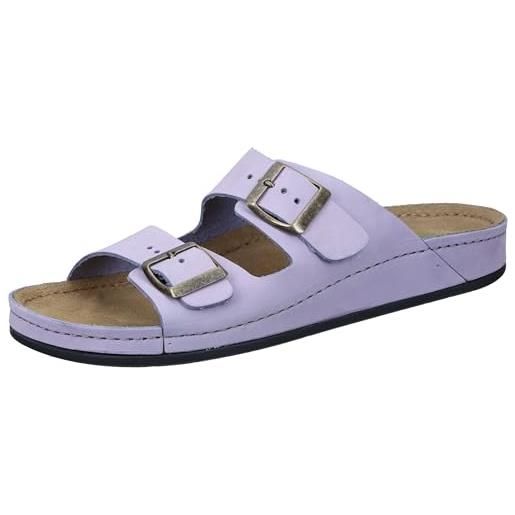 Dr. Brinkmann bonillo pantoletten, ciabatte donna, lilla, 38 eu