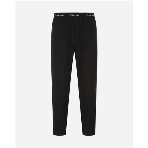 Calvin klein sport modern sport woven m - pantalone - uomo - nero