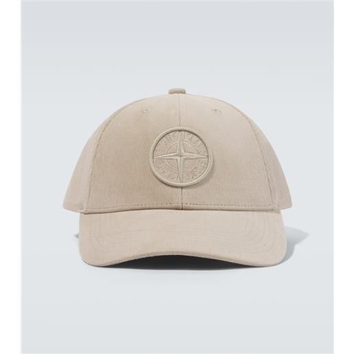 Stone Island cappello da baseball compass con ricamo