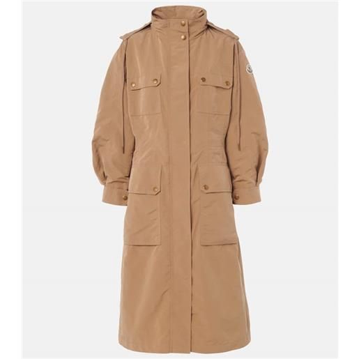 Moncler parka nantes in tessuto tecnico