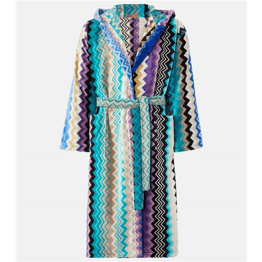Missoni accappatoio giacomo in spugna di cotone