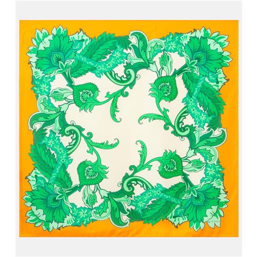 Etro foulard in seta con stampa floreale