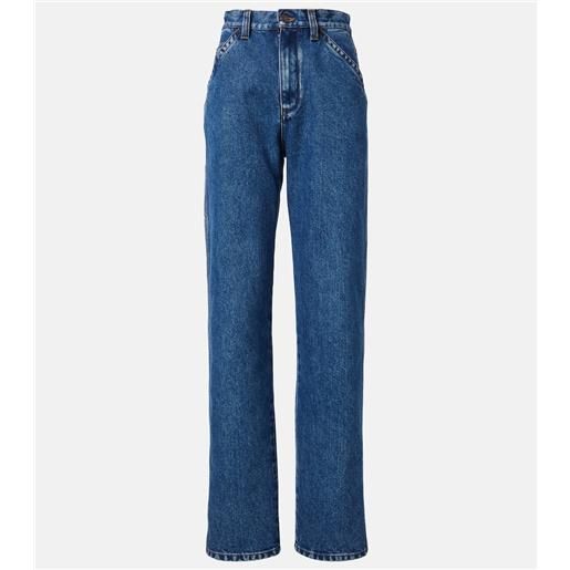 Loro Piana jeans regular etienne a vita alta