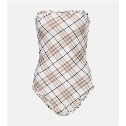Burberry costume intero Burberry check