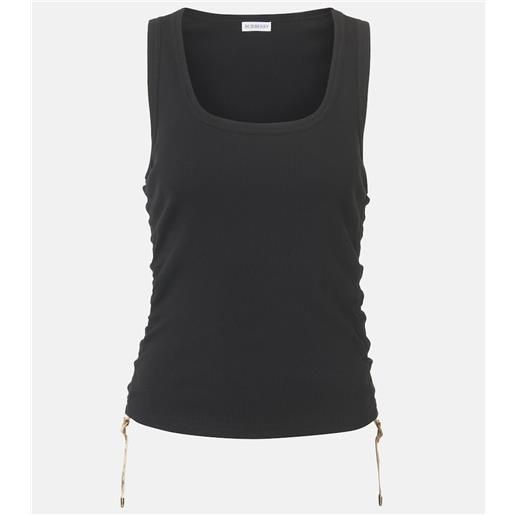 Burberry top in misto cotone