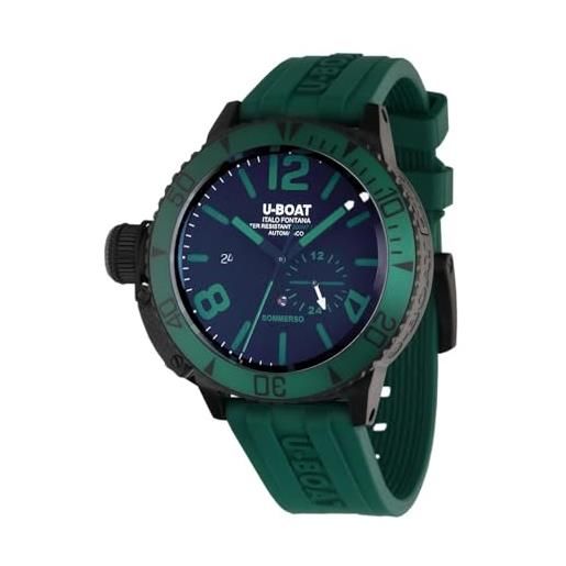 Orologio Uomo U-boat Darkmoon 8465/A – Quarzo, Cassa In Acciaio, Cinturino In Gomma, 44mm