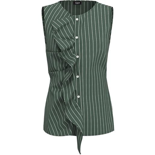 EMME MARELLA camicia in popline ss con rouge donna