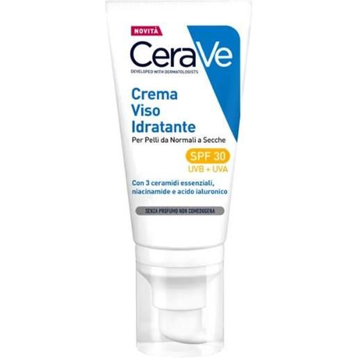 Cera. Ve crema viso idratante spf30 24 ore con acido ialuronico 52ml - cerave - 985818994