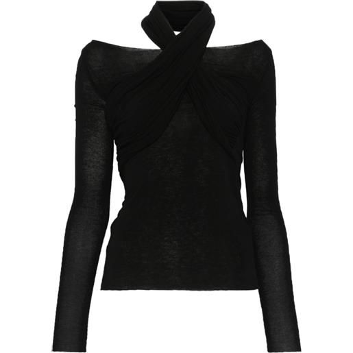 MANURÍ blusa rita - nero