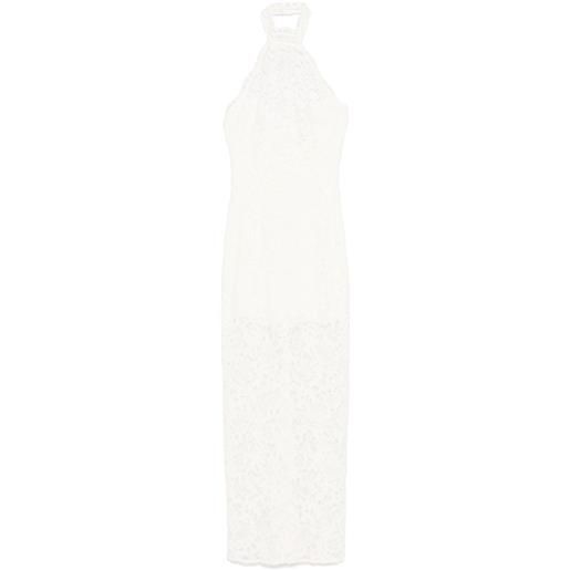 MANURÍ abito cherie con fodera - bianco