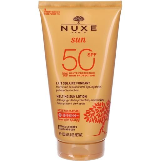 Nuxe sun latte solare viso e corpo spf50 150 ml