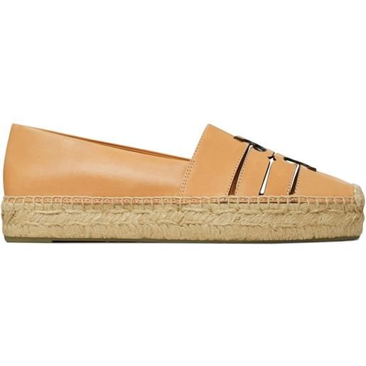 Tory Burch espadrilles in pelle - toni neutri
