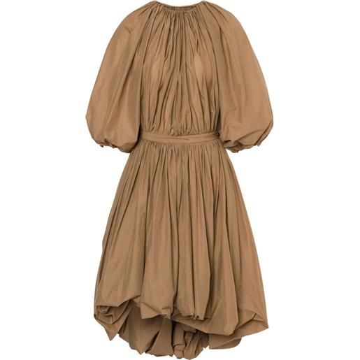 Philosophy Di Lorenzo Serafini abito midi con arricciatura - toni neutri