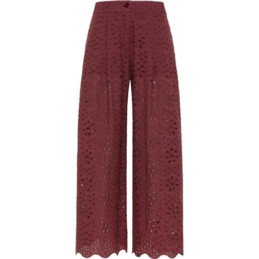 MOMONÌ kuyu pant vinaccia