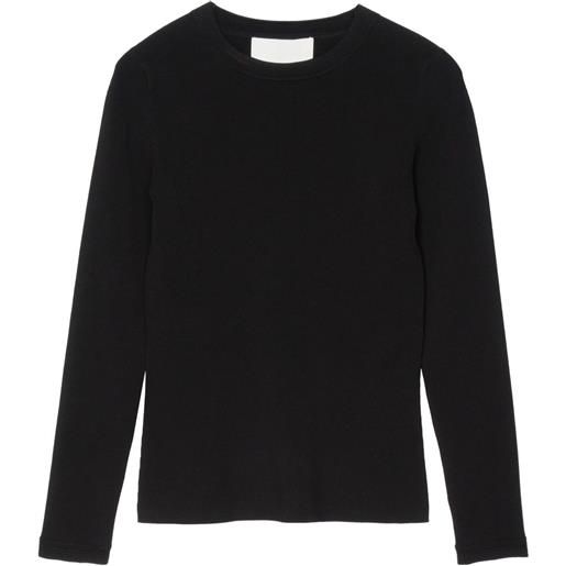 3.1 Phillip Lim top in jersey - nero