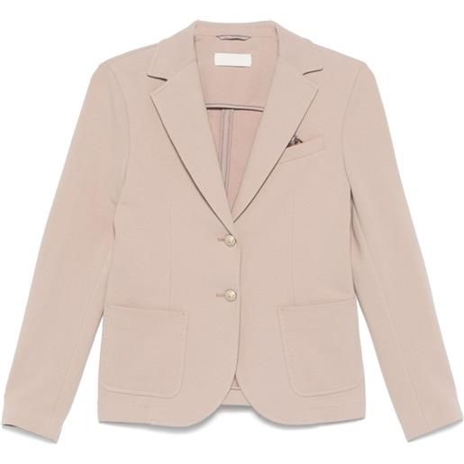 Circolo 1901 blazer in jersey - toni neutri