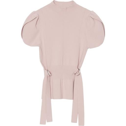 3.1 Phillip Lim top con collo rialzato - rosa