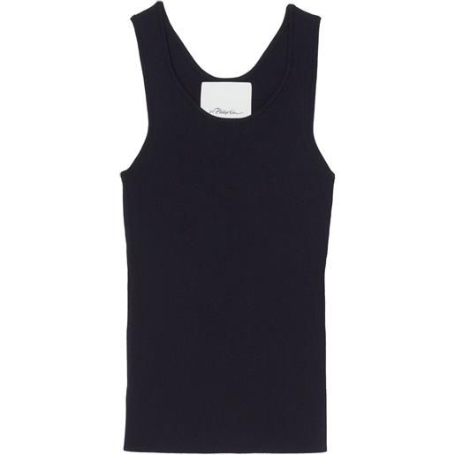 3.1 Phillip Lim top in jersey - blu