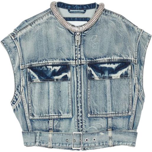 3.1 Phillip Lim gilet denim - blu
