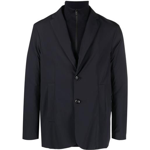 Emporio Armani blazer monopetto - nero