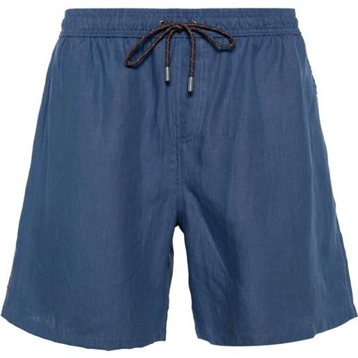 Sease shorts con coulisse - blu