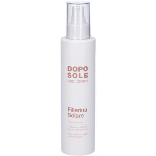 Labo International Srl fillerina solare fluido doposole viso-corpo promo 200 ml crema solare