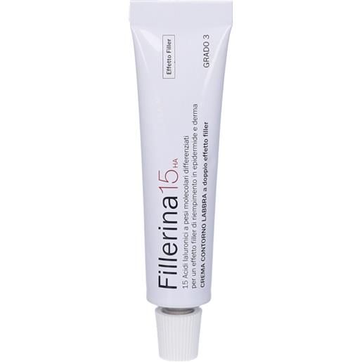 Labo International Srl fillerina 15 ha base lip contour cream grado 3 tubo ml crema per la pelle