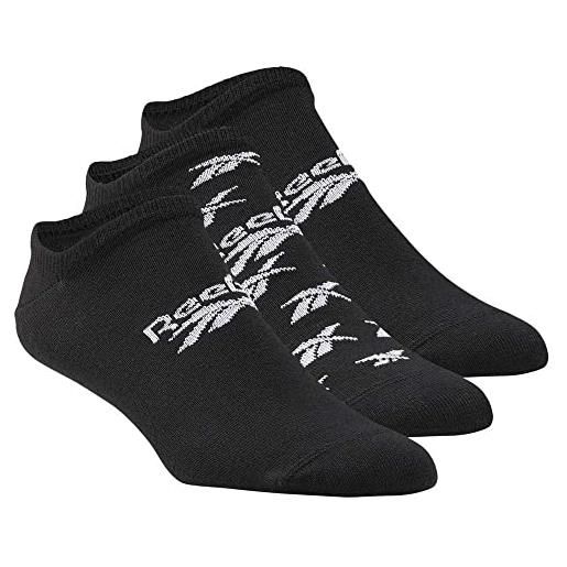 Reebok cl fo invisible sock 3p calzini unisex adulto