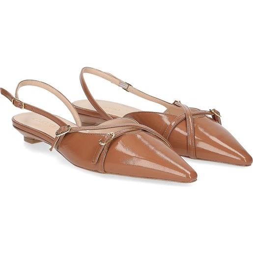 Il Laccio ballerina 1064 vernice cuoio