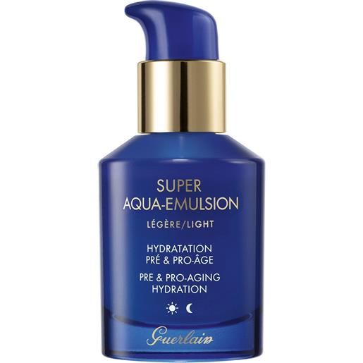 Guerlain super aqua emulsion légère 50ml - tratt. Viso 24 ore primi segni