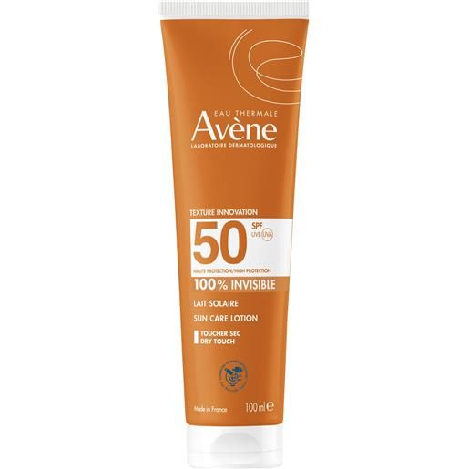 Avène latte solare spf50 100ml - latte solare corpo alta prot. 